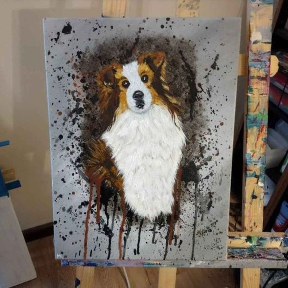 Pet Portraits! One of a kind Acrylic Painting of your pet! Great Gift Idea! - Picture 5 of 13